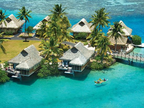 Tahiti et ses iles intercontinental moorea resort and spa resort and spa bungalows sur pilotis